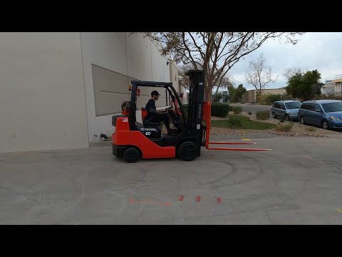 TOYOTA 8-Series 8FGCU30 6,000lb LP (Propane) #2130 - Forklift for Sale