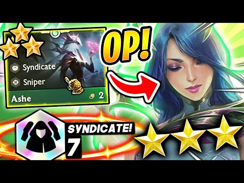 ABUSE ASHE ⭐⭐⭐ for FREE WINS! (12.5 Patch) - TFT SET 6.5 Guide Teamfight Tactics BEST RANKED Comps