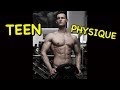 Teen Fitness Model Daan Kempen Gym Workout Styrke Studio