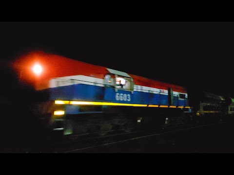 [4K] Variado y colorido tren cargado de NCA con la EMD GR-12W 6603 pasando por Marcos Juárez!!!!!!