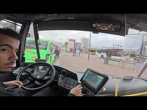 BUS DRIVER POV : EX BERLIN CITEA 8154 ( Qbuzz Line: 196) Gouda-Rotterdam Capelsebrug  2025