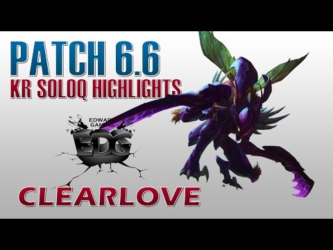 EDG ClearLove - Kha'Zix Jungle - KR SoloQ Highlights