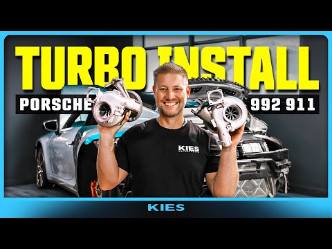 How to install TURBOS on a PORSCHE 992 911 (2018+)