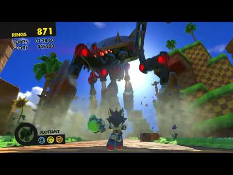 122   Walkthrough FR l Sonic Forces l Ring Chiffres 20 Guardian Rock   Green Hill