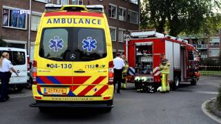 preview picture of video 'Keuken in Deventer zwart van de rook na kleine brand'