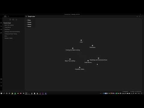 Obsidian.md Basics | Links and Backlinks