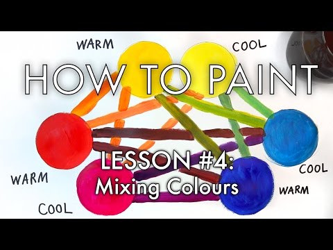 The BEST Color Mixing Tutorial EVER - How to Paint #4 - MV41