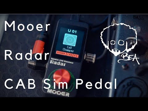 Mooer Radar CAB Sim Pedal | SUPER USEFUL & PORTABLE