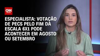 Vídeo: Votação pelo fim da escala 6x1 pode acontecer em agosto ou setembro, diz especialista | WW
