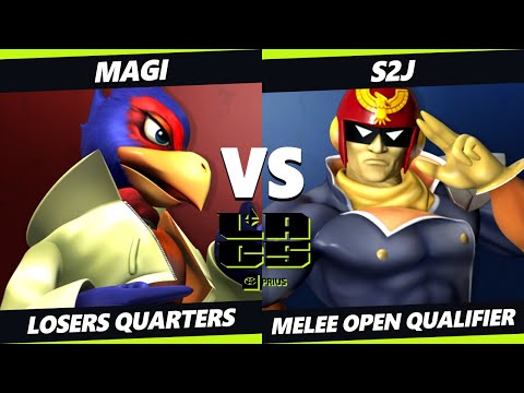 LACS 5 Top 8 - Magi (Falco) Vs. S2J (Captain Falcon) Smash Melee - SSBM
