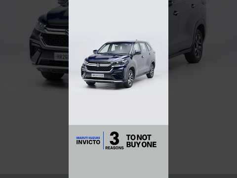 Three Reasons Not To Buy | Maruti Suzuki Invicto FAQ #3
