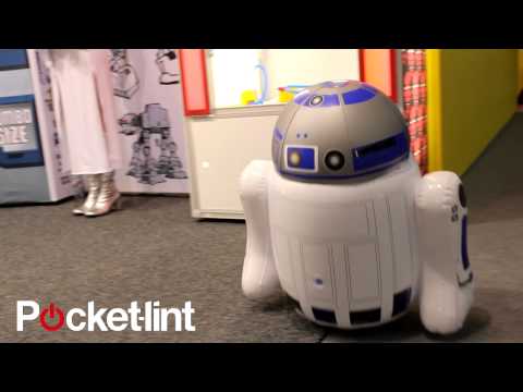 RC Jumbo Inflatable R2-D2 at Toy Fair 2012