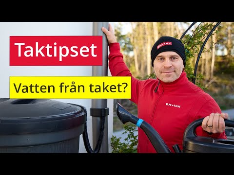 Taktipset - Bättre vatten till växterna