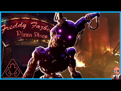 AFTON burns underground // FNAF: Security Breach Part 9