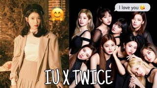 5 Minutes of TWICE and IU interaction