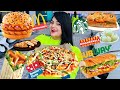 Living on FAST FOOD For 24 Hours Challenge | Paneer Food Challenge