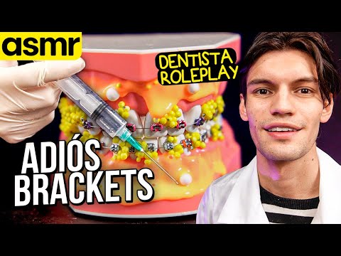 asmr limpieza de dientes, retiro tus brackets - ASMR Español ...