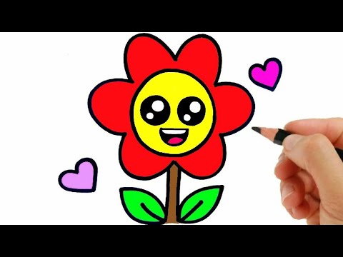 COMMENT DESSINER UNE FLEUR