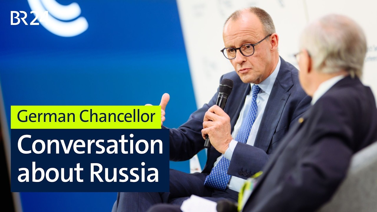 Questions to Chancellor Merz about Talks with Russia | MSC 2026 | BR24