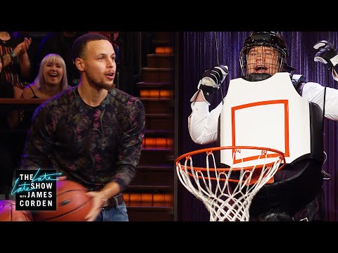 人類籃球圈/斯蒂芬-庫裡 (Human Basketball Hoop w/ Stephen Curry)