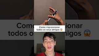 Faça uma caneta girar sem parar só com um elástico e surpreendente! 🖊️🎉