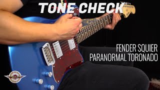 Video thumbnail for TONE CHECK: Squier Paranormal Toronado Demo | No Talking by Cream City Music