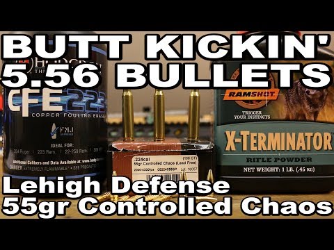 Butt Kickin' 5.56 Bullets - ep6 - 55gr Controlled Chaos