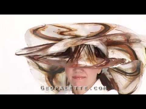 Red Burst via Geo Palette Hair System