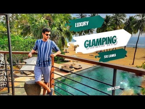 Sri Lankan Glamping Experience |Karpaha Sands| |Cinematic Travel Video