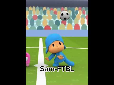 Pocoyo X Football 🥶❤️‍🔥😰 #pocoyo #futbol