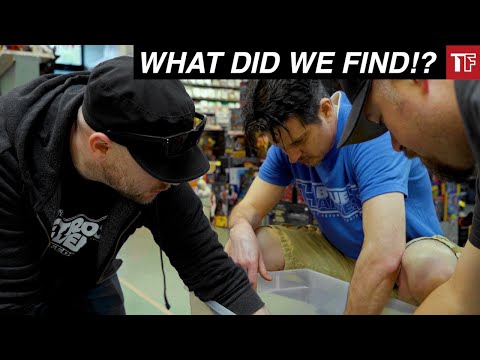 WHAT DID WE FIND when He Brought us 3 Bins of Toy Parts!