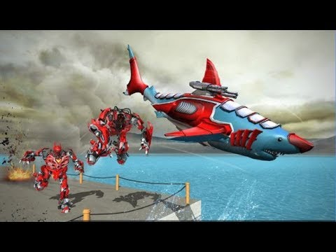 Real Robot Shark Game - Transforming Shark Robot (by Cradley Creations) Android GamePlay