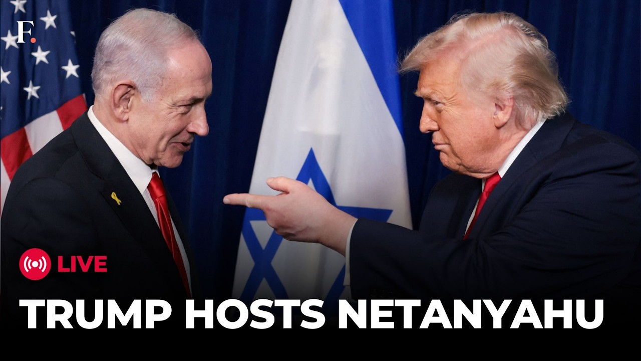 TRUMP LIVE: US President Donald Trump Hosts Netanyahu Amid Growing Iran War Tensions