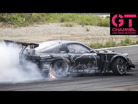 Mad Mike in Twin Turbo 4 Rotor RX-7 Wins Formula Drift Japan - GTChannel