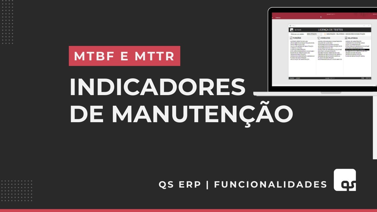 Indicadores MTBF e MTTR