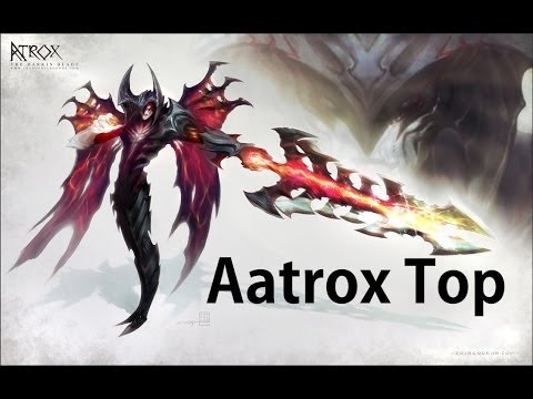 Aatrox Solo Top vs Kha'Zix Season 4 - League of Legends Full Game Commentary