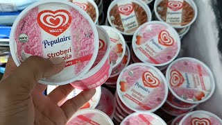 Drama of buying strawberry flavored Walls ice cream at Indomaret ⁉️ l like strawberry ice cream #...