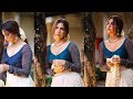 Madonna Sebastian Latest Hot Blue Saree Images Collections Actresses Hot Vertical Close Up Video