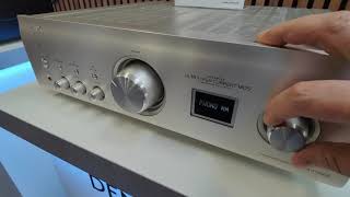 Video thumbnail for Denon PMA-1700NE integrated amplifier hands-on by hxos plus