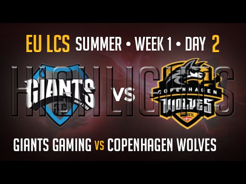 GIA vs CW HIGHLIGHTS | Week 1 EU LCS Summer Split 2015 S5 | Giants vs Copenhagen Wolves W1