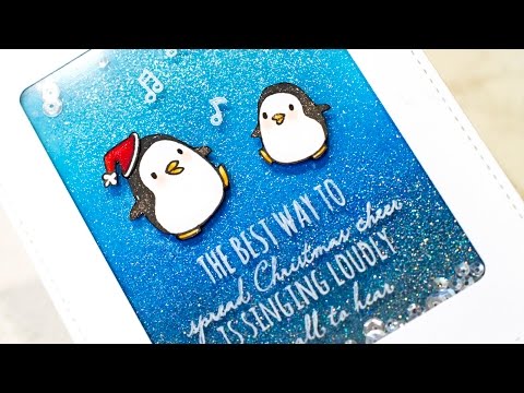 Shaker Card Window Stamping