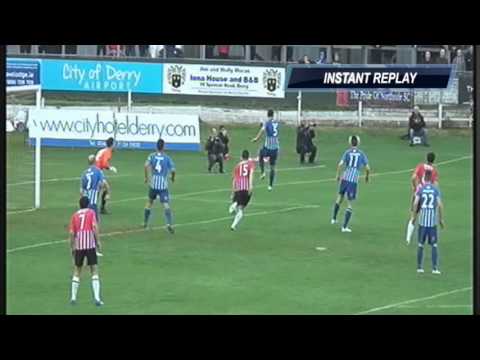 Derry City V Sligo rovers GOALS AND P Mc