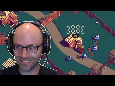 Finally a game that makes dummies like me feel smart (Thronefall)