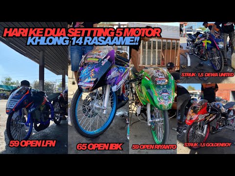 DAY 2 SETTING EBON BERSAMA TEKNO TUNER FOKUS MAKSIMALKAN 5 MOTOR 