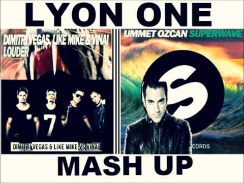 Dimitri Vegas & Like Mike vs VINAI vs Umeet Ozcan - LOUDER SUPER WAVE - ( Mark Giordan Mash UP )