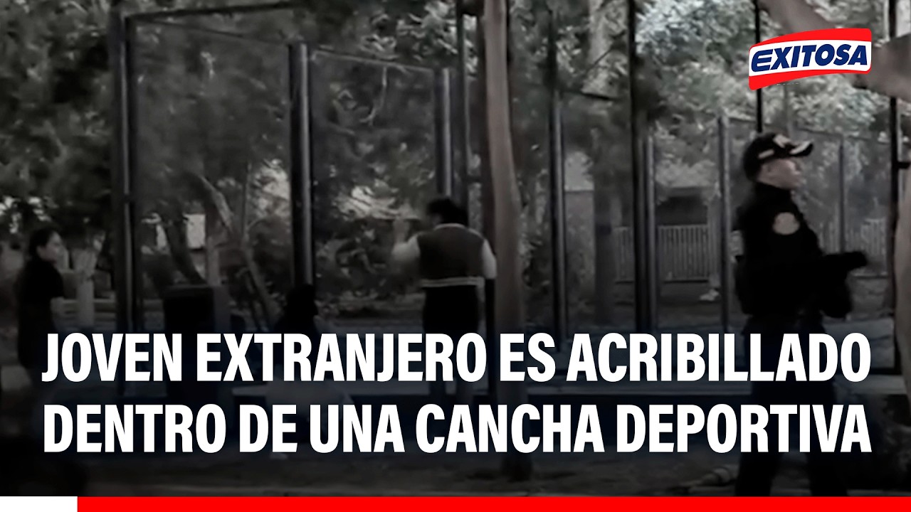 🔴🔵 Callao: joven extranjero es acribillado dentro de una cancha deportiva