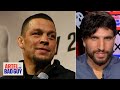 Nate Diaz's power move was unlike any in UFC history - Ariel Helwani | Ariel & the Bad Guy