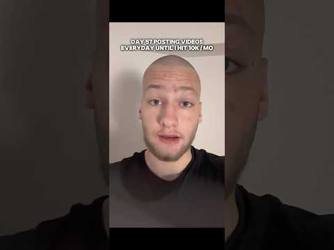 Day 57 | Road to 10k/mo through content creation