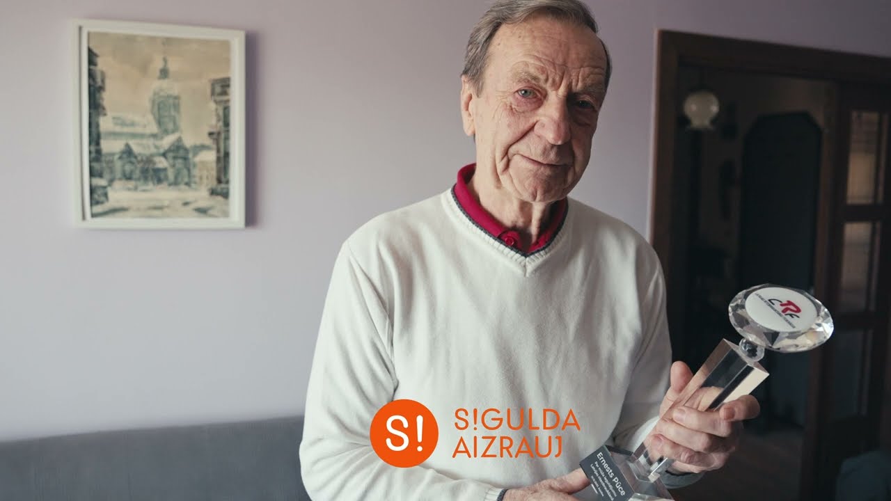 Ernests Pūce – nominācijas “Mūža ieguldījuma sportā 2023” saņēmējs