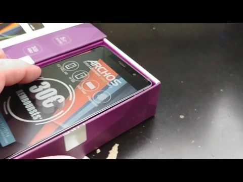 ARCHOS ELEMENTS 55 DIAMOND SELFIE LITE Unboxing Video – in Stock at www.welectronics.com
